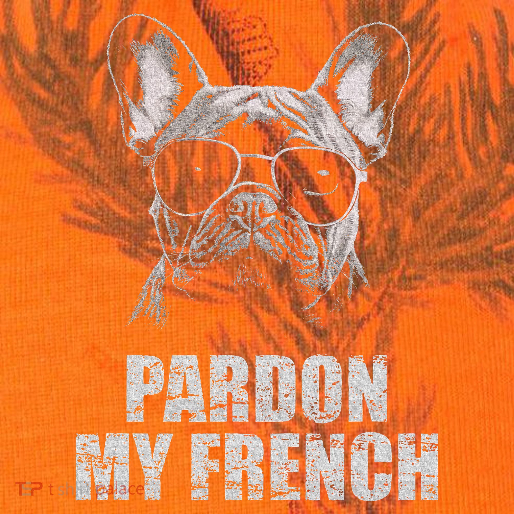 Pardon My French Bulldog Frenchie Lover Kati Licensed 12" Camo Cuffed Beanie