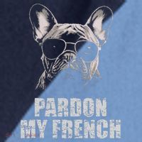 Pardon My French Bulldog Frenchie Lover Raglan Baseball Sleeve Shirt thumb 2