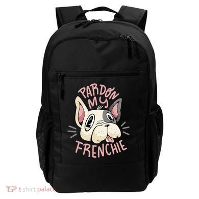 Pardon My Frenchie Bulldog Backpack