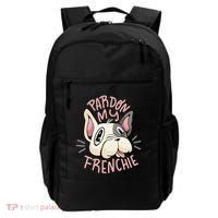Pardon My Frenchie Bulldog Backpack thumb 0