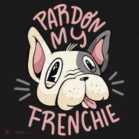 Pardon My Frenchie Bulldog Backpack thumb 2