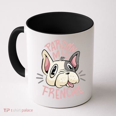 Pardon My Frenchie Bulldog Coffee Mug