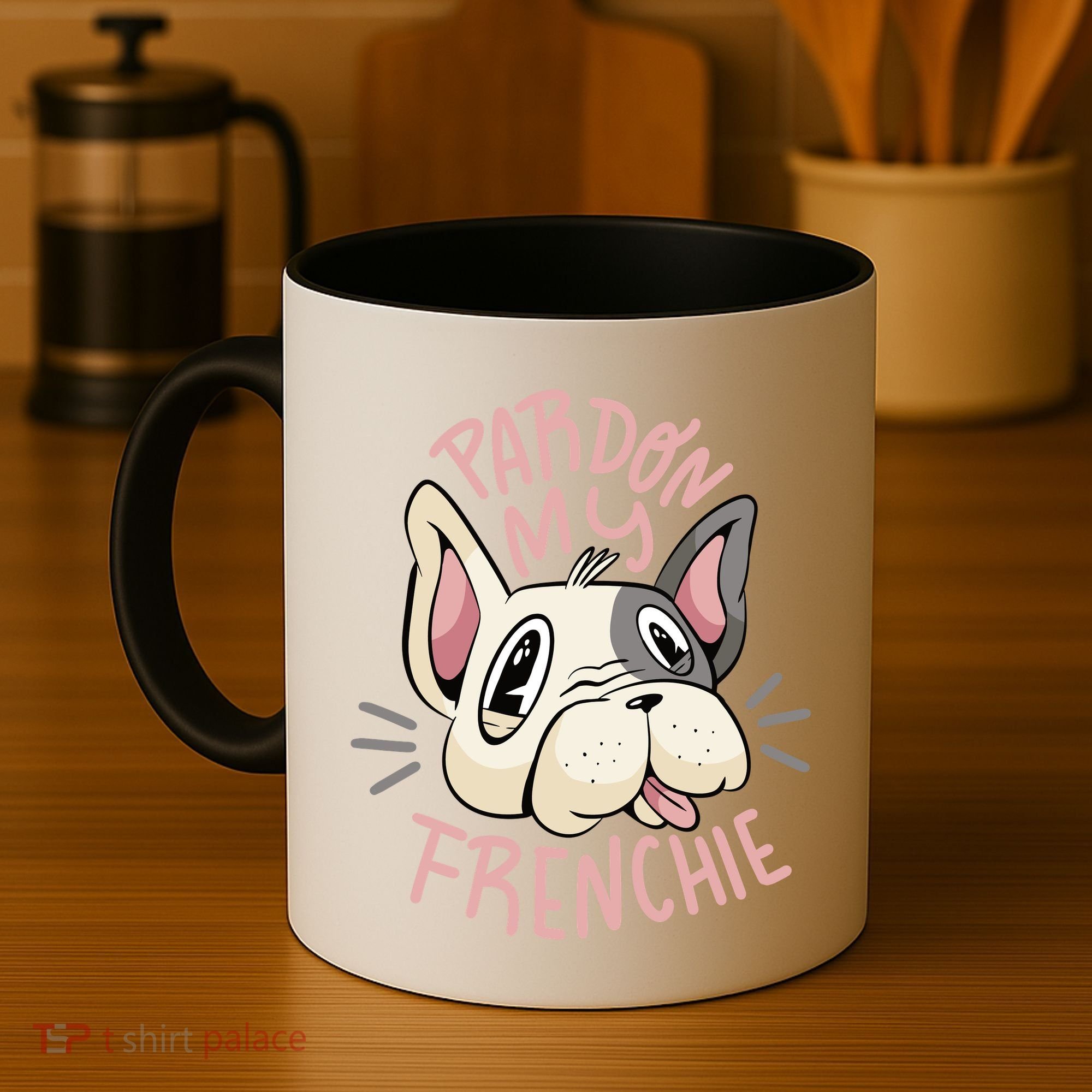 Pardon My Frenchie Bulldog Coffee Mug