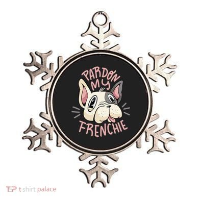 Pardon My Frenchie Bulldog Ornament