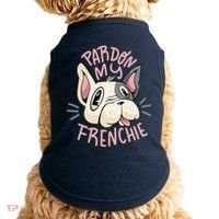 Pardon My Frenchie Bulldog Doggie Tank thumb 0