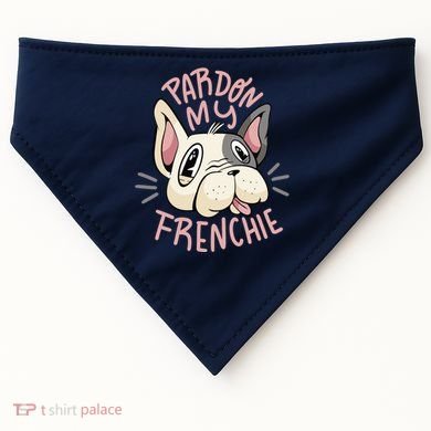 Pardon My Frenchie Bulldog USA-Made Doggie Bandana