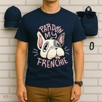 Pardon My Frenchie Bulldog T-Shirt thumb 6