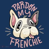 Pardon My Frenchie Bulldog T-Shirt thumb 7