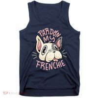 Pardon My Frenchie Bulldog Tank Top thumb 0
