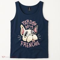 Pardon My Frenchie Bulldog Tank Top thumb 2