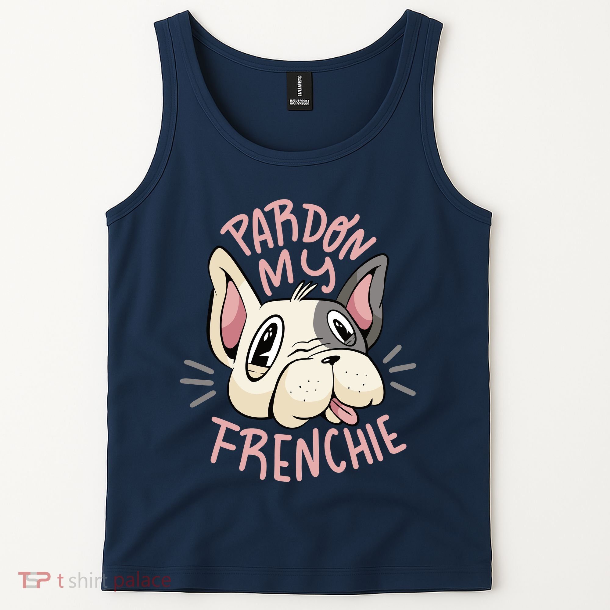 Pardon My Frenchie Bulldog Tank Top