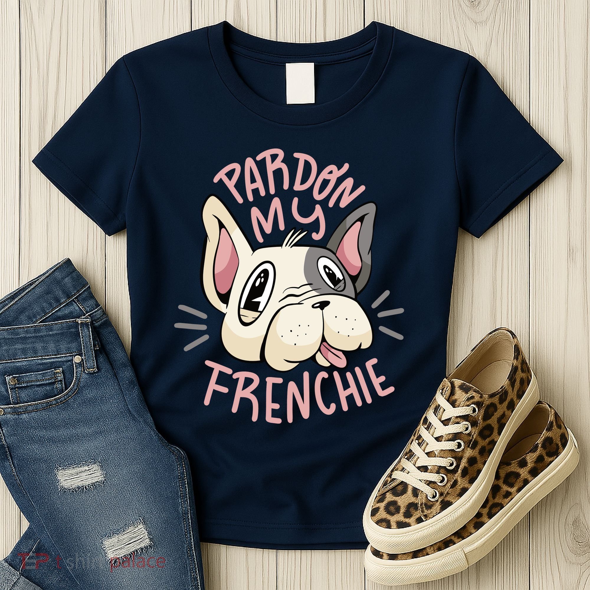 Pardon My Frenchie Bulldog Women's T-Shirt