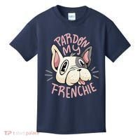 Pardon My Frenchie Bulldog Kids T-Shirt thumb 0