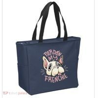 Pardon My Frenchie Bulldog Tote Bag thumb 2