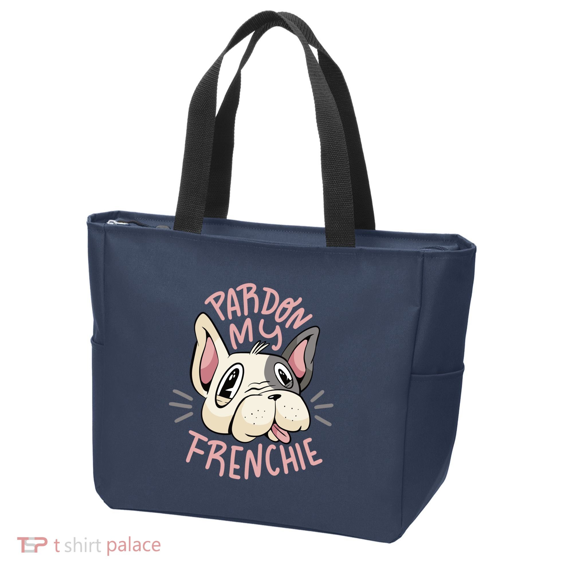 Pardon My Frenchie Bulldog Tote Bag