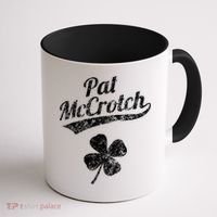 Pat McCrotch Funny Saint Patricks Day St Patricks Day Irish Coffee Mug thumb 1