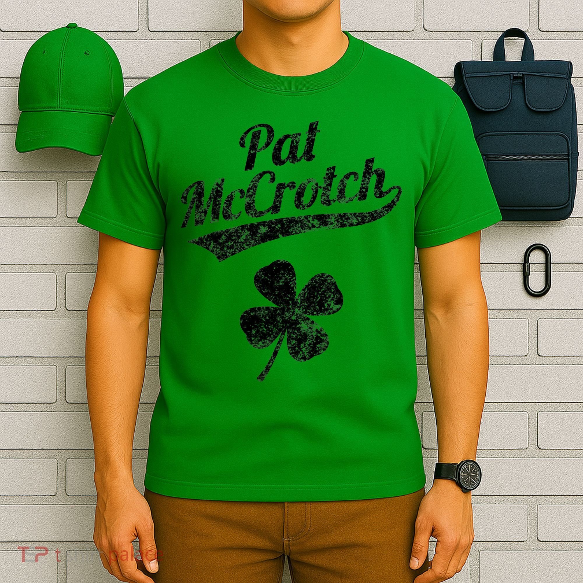 Pat McCrotch Funny Saint Patricks Day St Patricks Day Irish T-Shirt