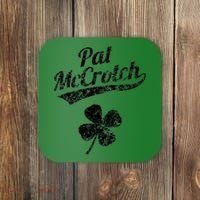 Pat McCrotch Funny Saint Patricks Day St Patricks Day Irish Coaster thumb 0