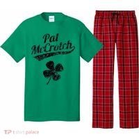 Pat McCrotch Funny Saint Patricks Day St Patricks Day Irish Pajama Set thumb 0