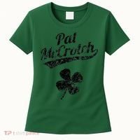 Pat McCrotch Funny Saint Patricks Day St Patricks Day Irish Women's T-Shirt thumb 0