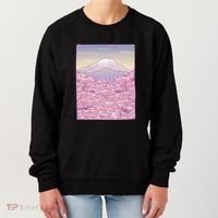 Pastel Mount Fuji Women's Sweatshirt thumb 0