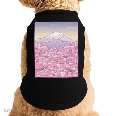 Pastel Mount Fuji Doggie Tank
