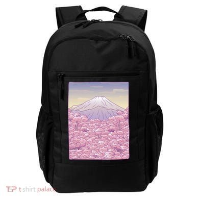 Pastel Mount Fuji Backpack