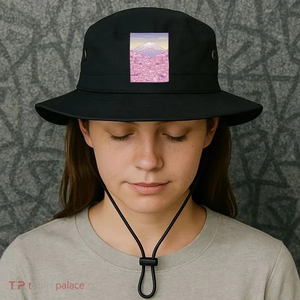 Pastel Mount Fuji Bucket Hat