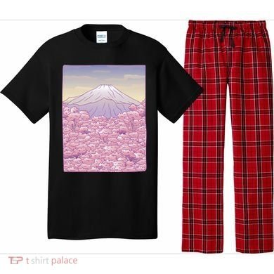 Pastel Mount Fuji Pajama Set