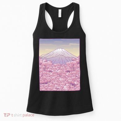 Pastel Mount Fuji Women's Tank Top