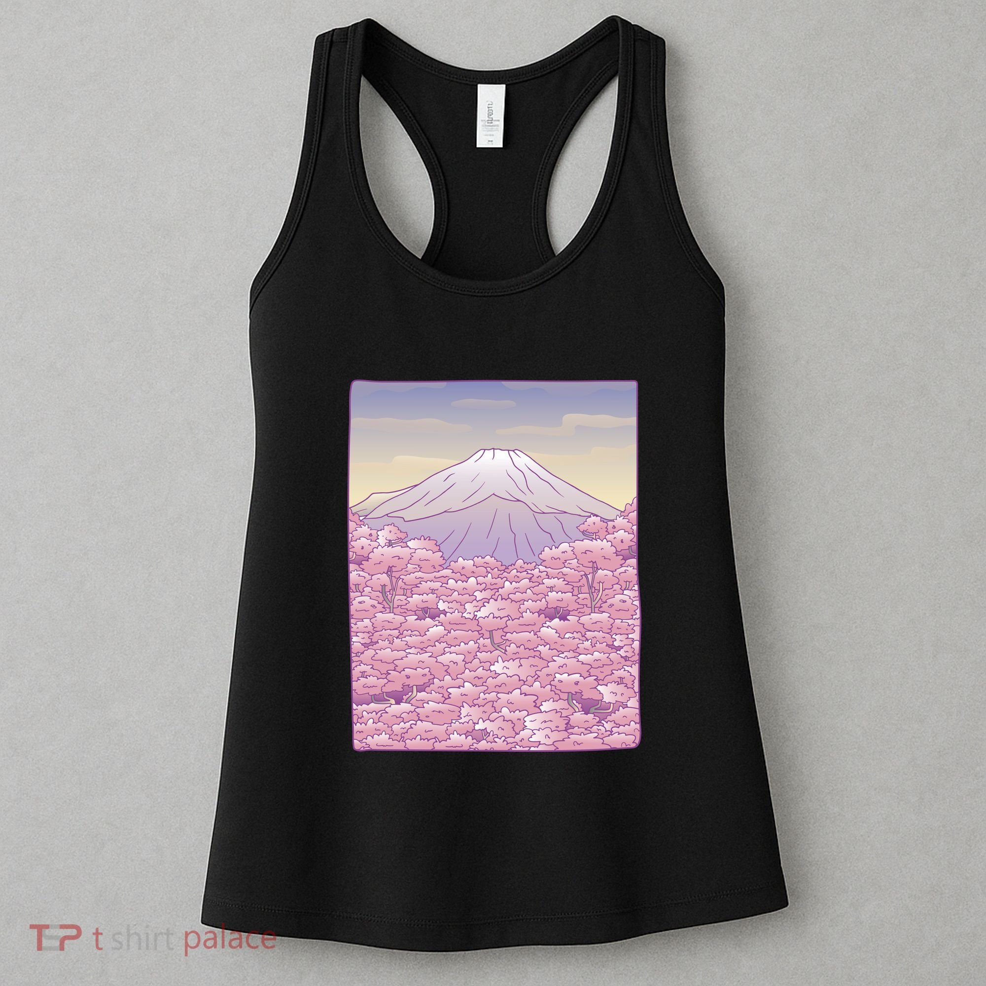 Pastel Mount Fuji Women's Tank Top