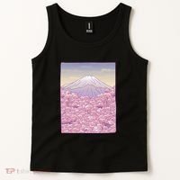 Pastel Mount Fuji Tank Top thumb 2