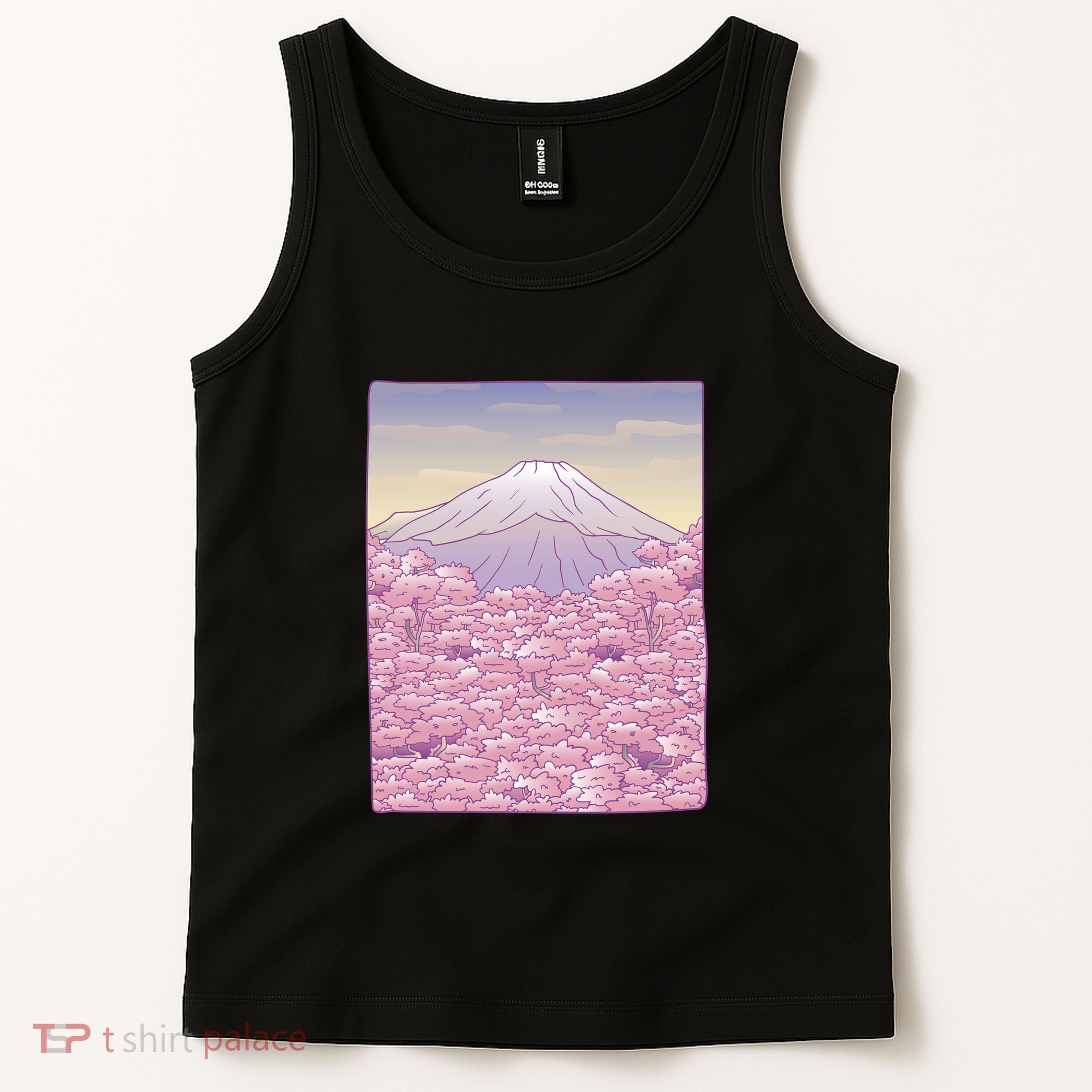 Pastel Mount Fuji Tank Top