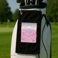 Pastel Mount Fuji Golf Towel thumb 2