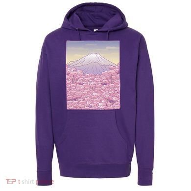 Pastel Mount Fuji Hoodie