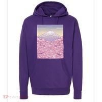 Pastel Mount Fuji Hoodie thumb 0