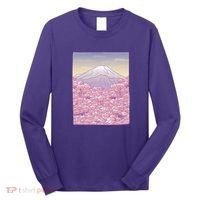 Pastel Mount Fuji Long Sleeve Shirt thumb 0