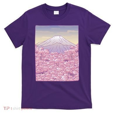 Pastel Mount Fuji T-Shirt