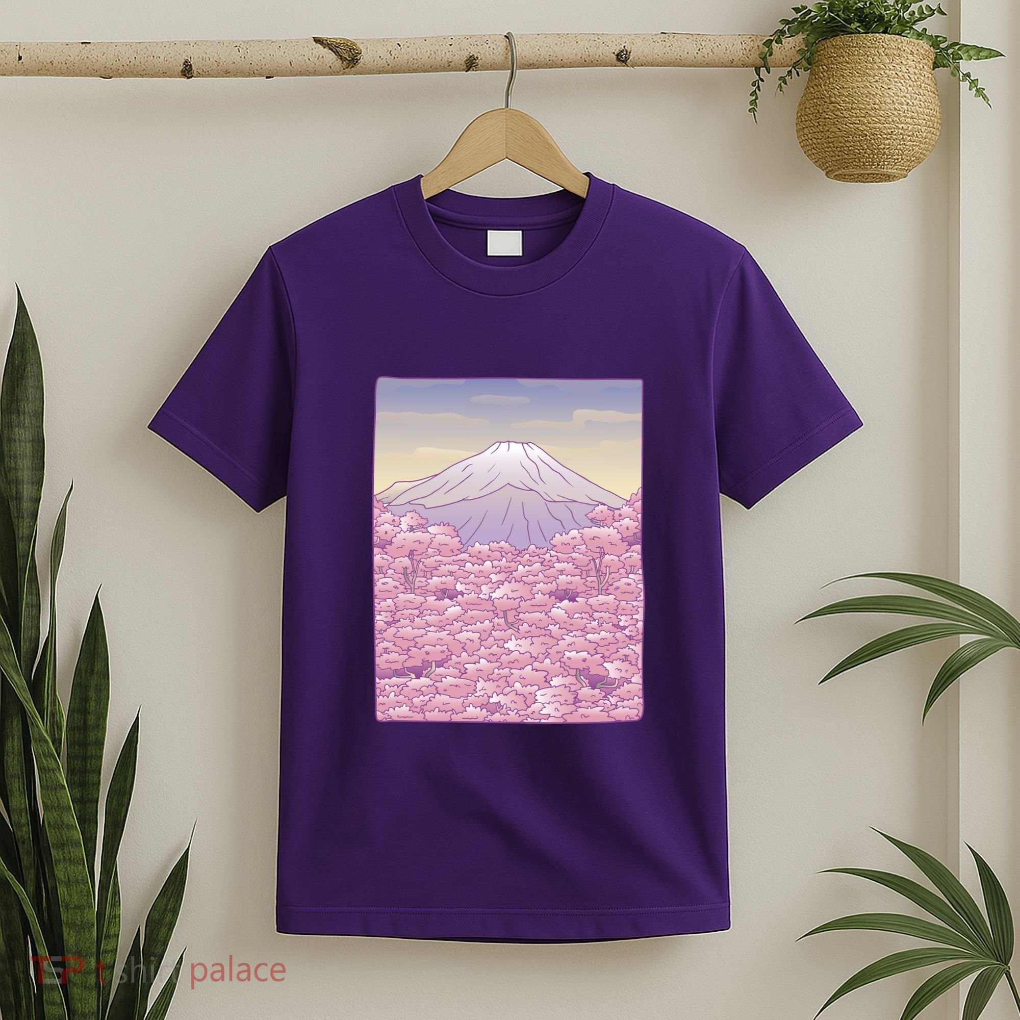 Pastel Mount Fuji T-Shirt