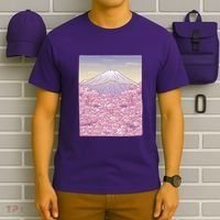 Pastel Mount Fuji T-Shirt thumb 6