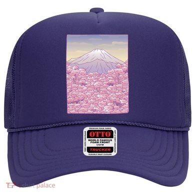 Pastel Mount Fuji Hat