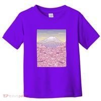 Pastel Mount Fuji Toddler T-Shirt thumb 0