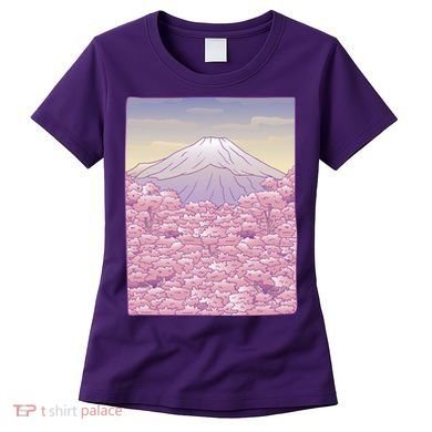Pastel Mount Fuji Women's T-Shirt