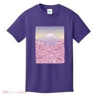 Pastel Mount Fuji Kids T-Shirt thumb 0