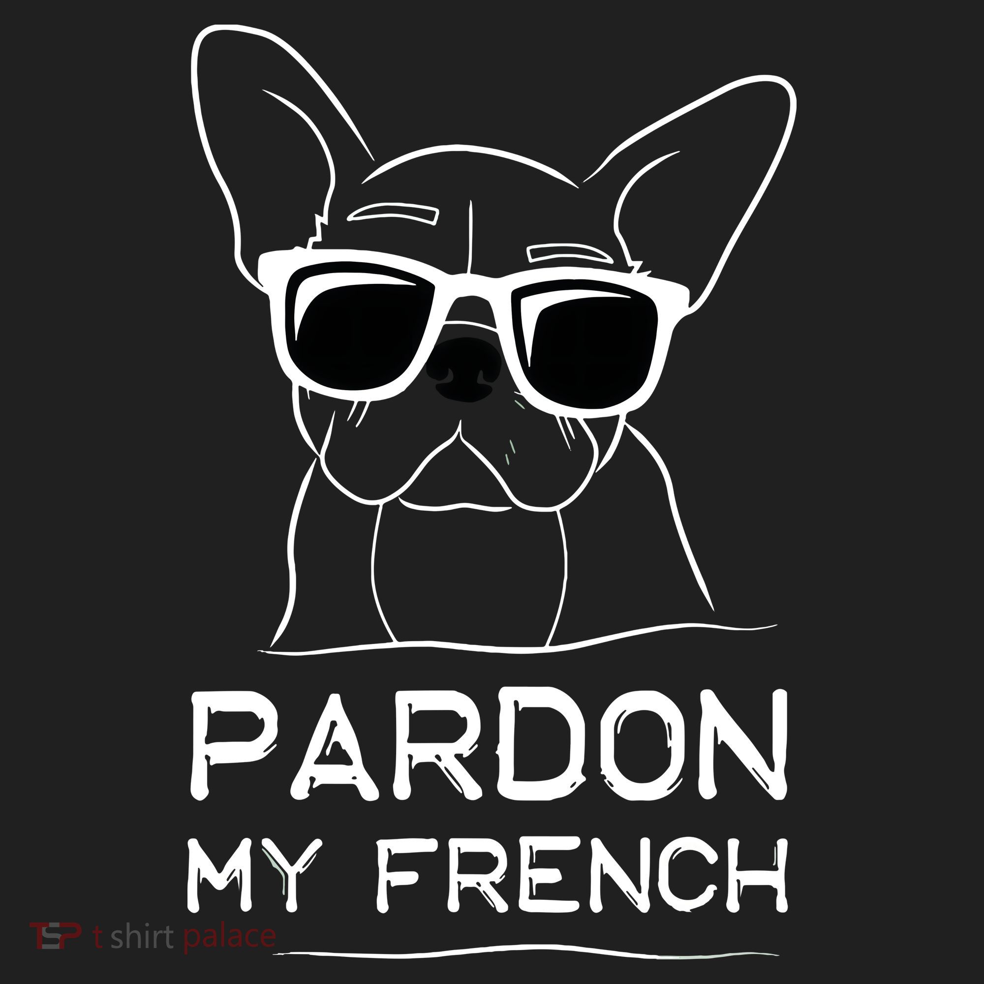 Pardon My French Frenchie Bulldog Hat