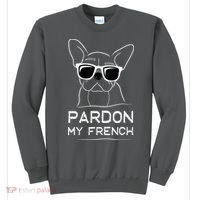 Pardon My French Frenchie Bulldog Sweatshirt thumb 0