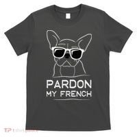 Pardon My French Frenchie Bulldog T-Shirt thumb 0