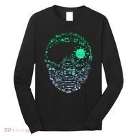 Paintball Mask For Paintballer Paintballing Long Sleeve Shirt thumb 0