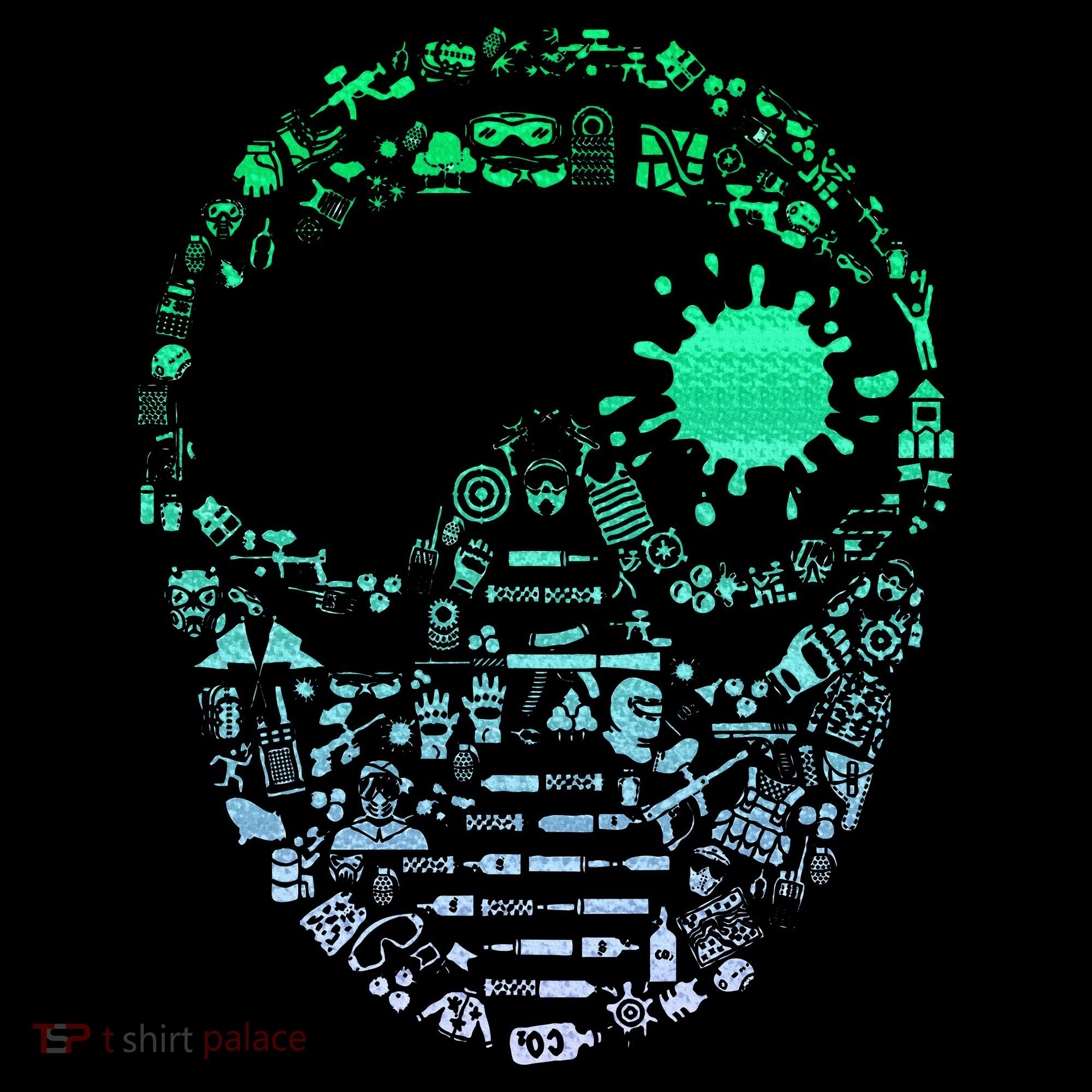 Paintball Mask For Paintballer Paintballing Sweatshirt