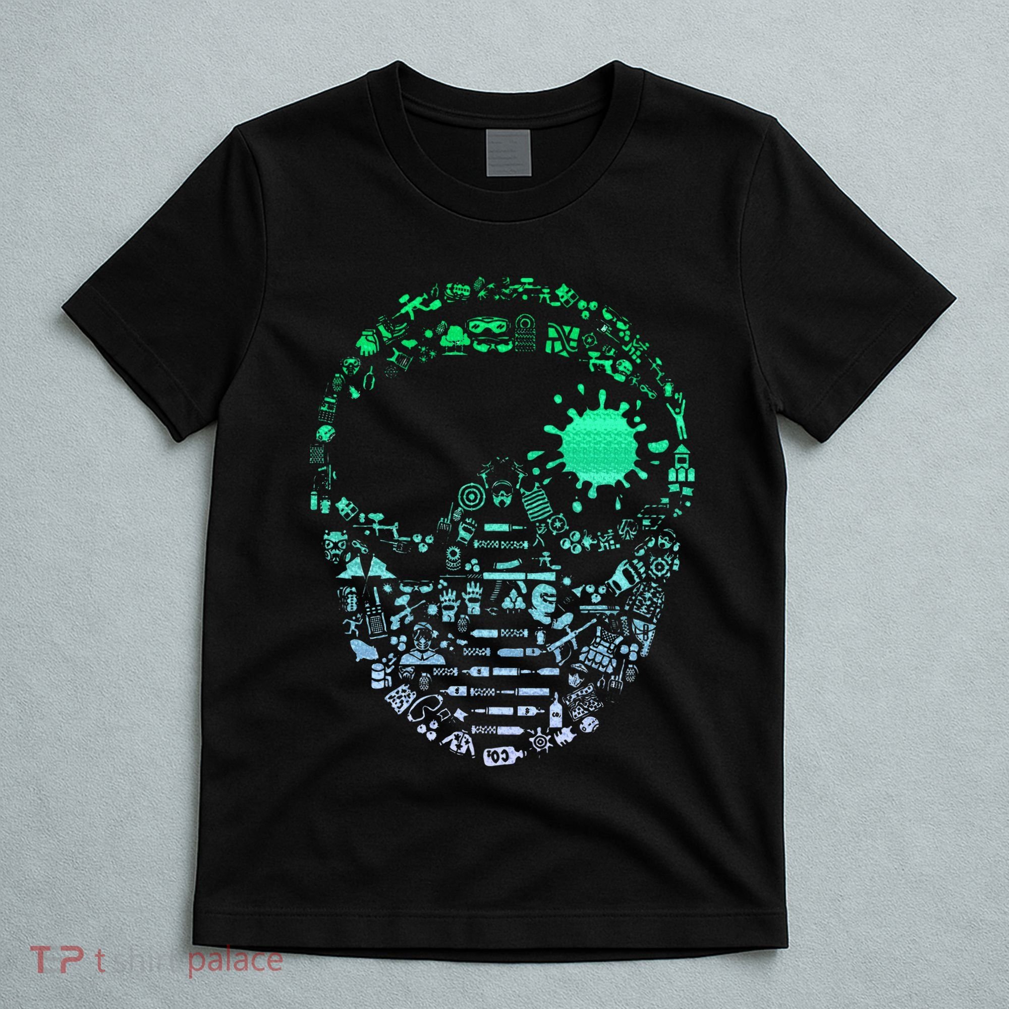 Paintball Mask For Paintballer Paintballing T-Shirt